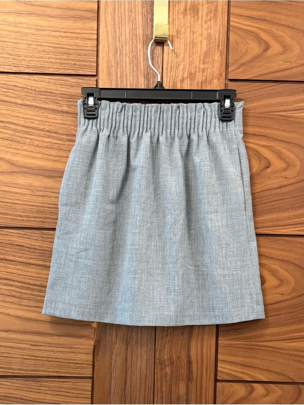 J CREW Mercantile NWT Gray Paperbag Waist Sidewalk Skirt Classic Women's 00